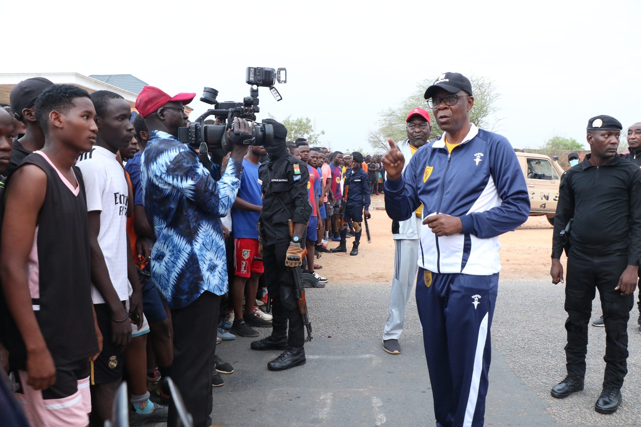 Lancement des épreuves physiques du concours de Police Nationale à Maradi