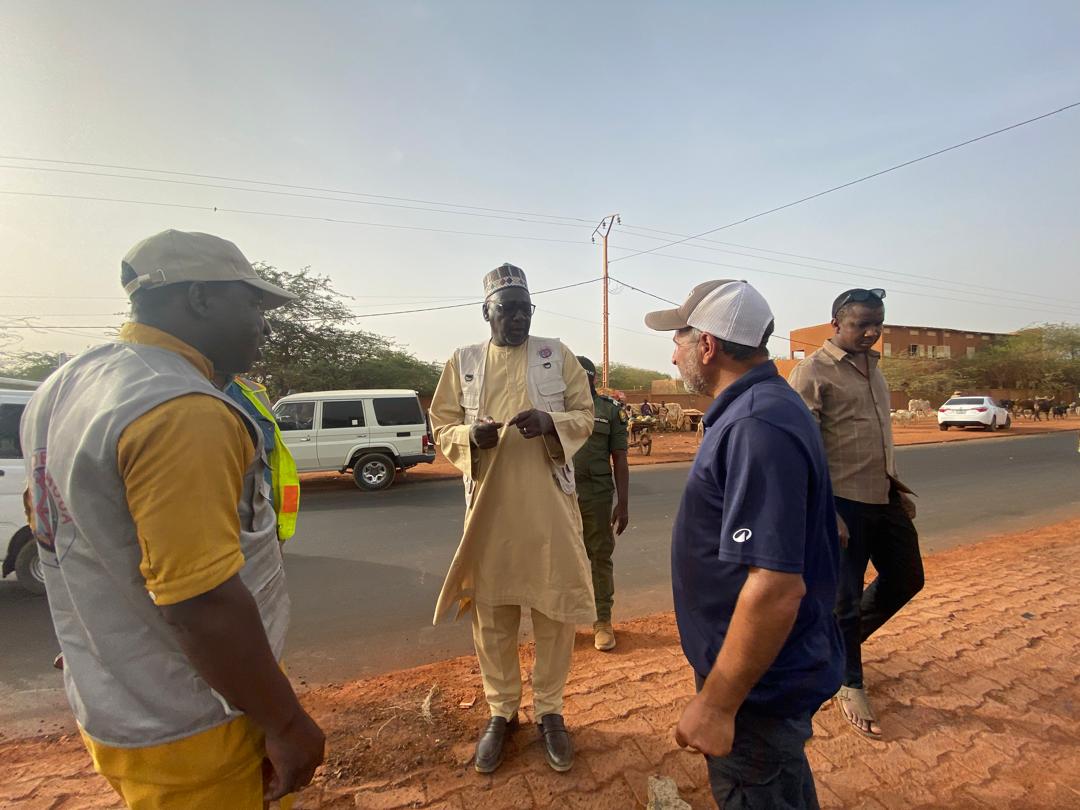 Supervision des travaux de réhabilitation routière à Tahoua