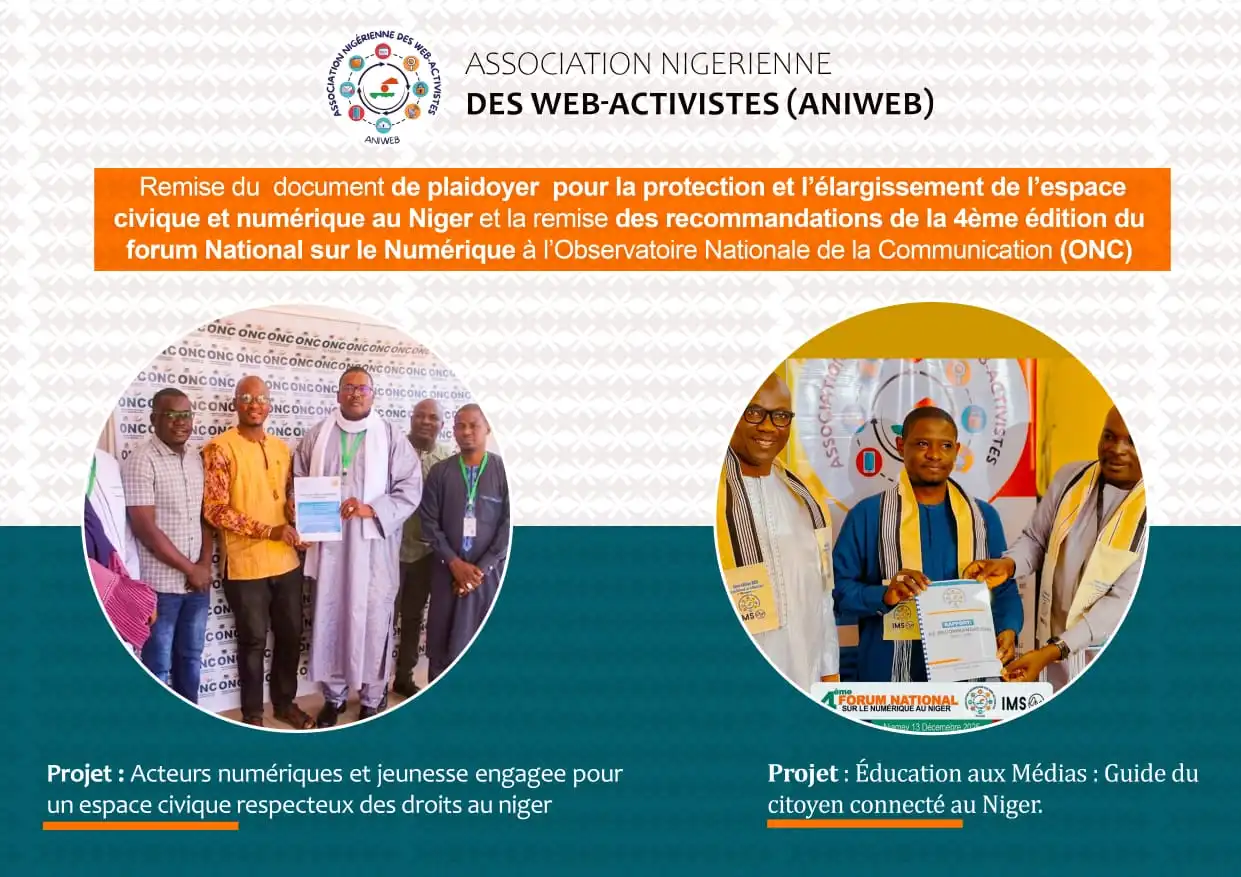 Niger : L'ANIWEB salue l'adoption d'une ordonnance sur la presse électronique