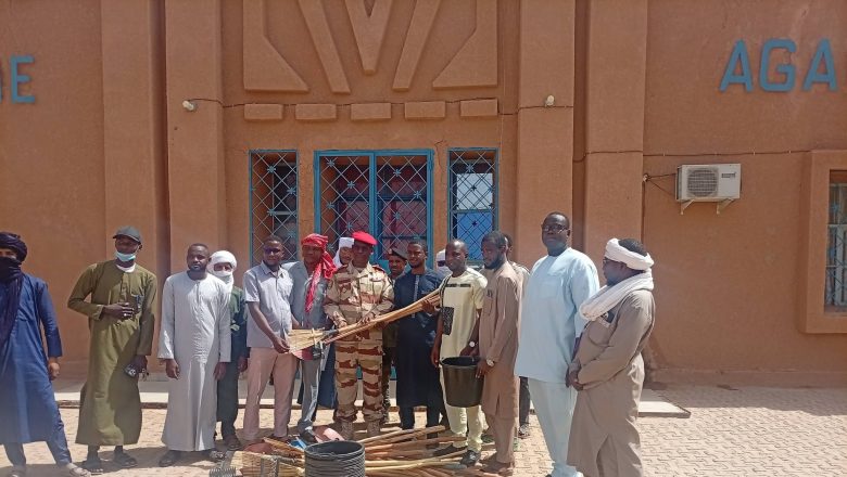 Agadez : Les opérateurs Wi-Fi font un don d'équipements sanitaires à la commune