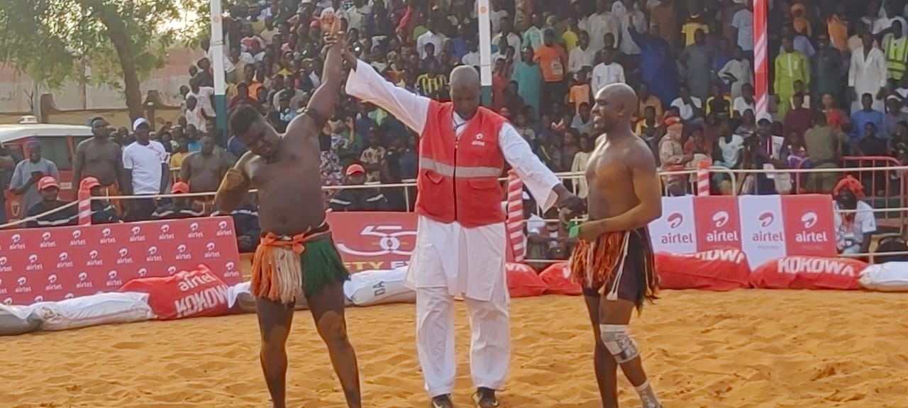 Début de la 6ème édition de la Coupe Airtel Kokowa Tahoua 2026 : 7 lutteurs invaincus après les premières rencontres