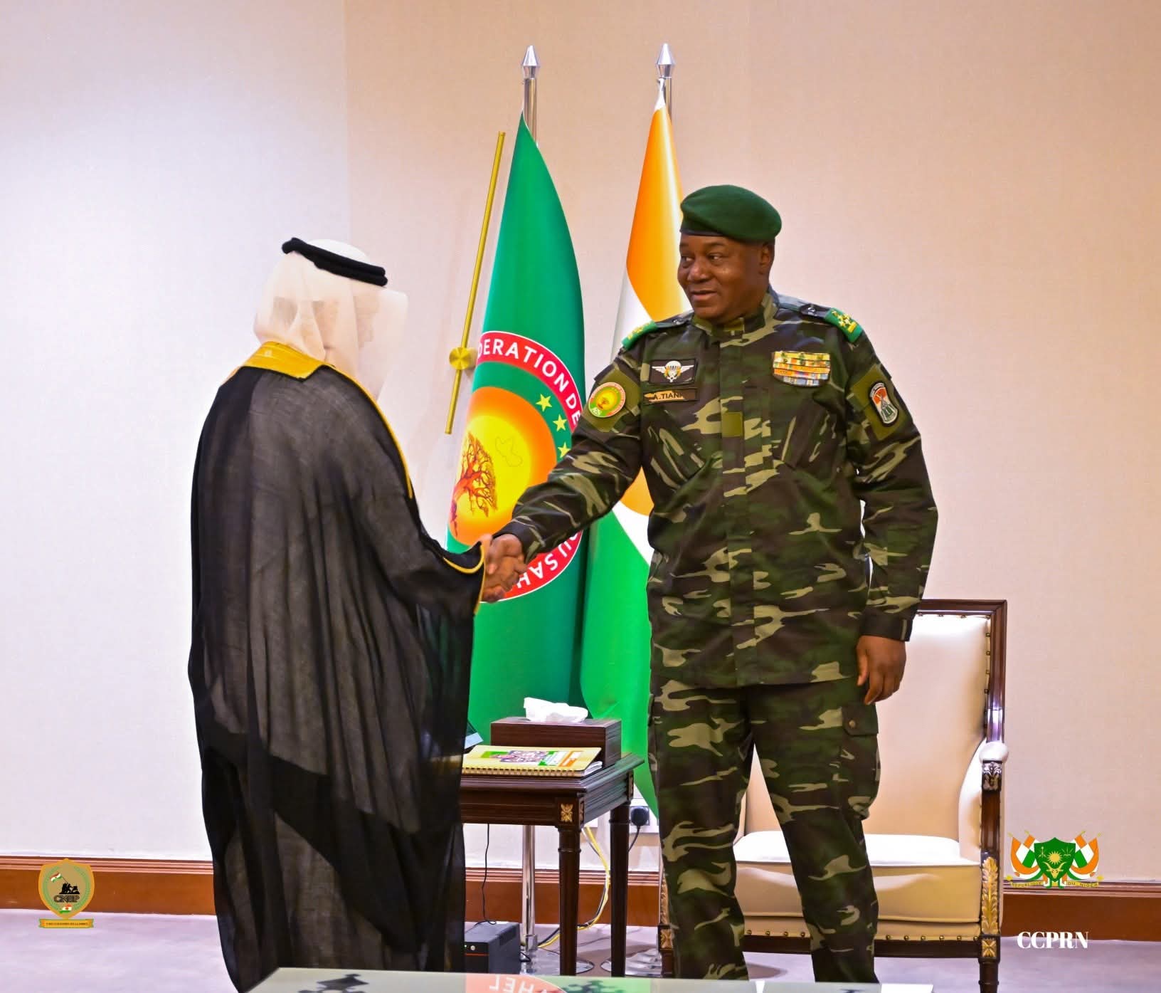 Visite d'adieu de l'ambassadeur saoudien au Niger